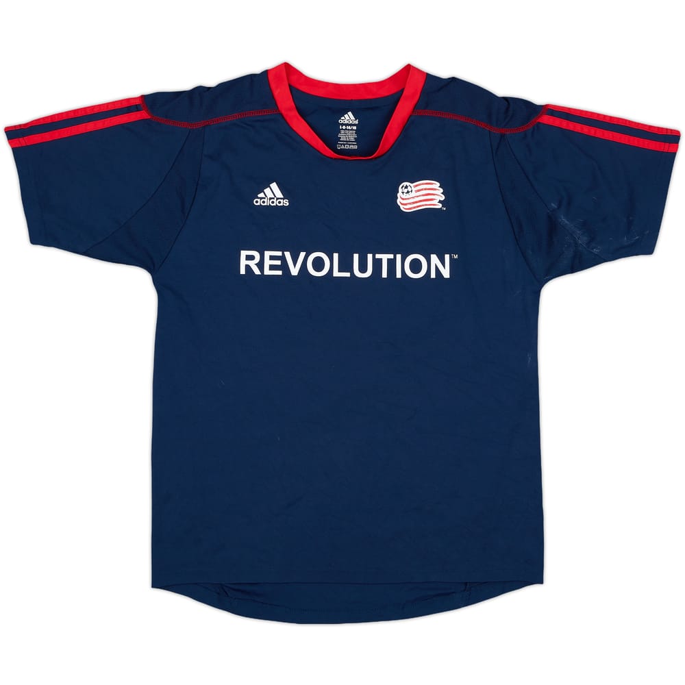 2013 New England Revolution adidas Training Shirt - 5/10 - (XL.Boys)
