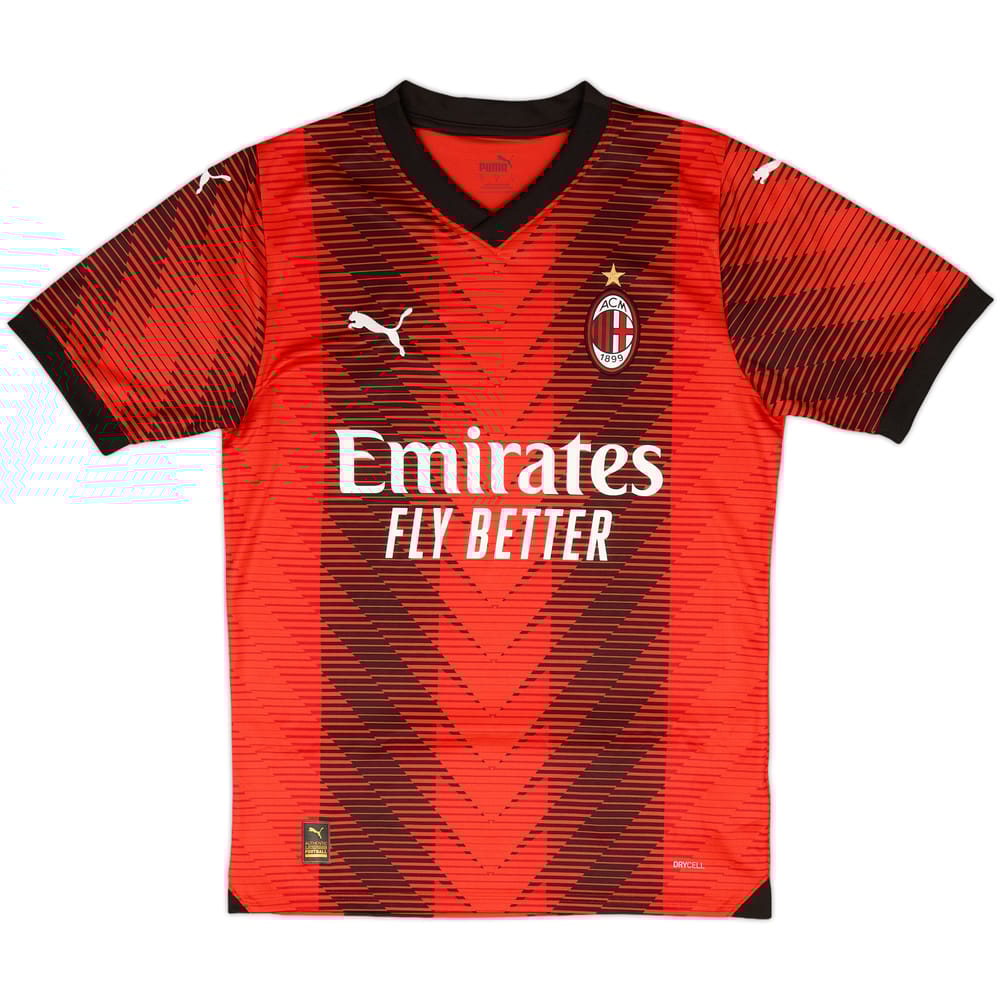 2023-24 AC Milan Home Shirt - 10/10 - (S)