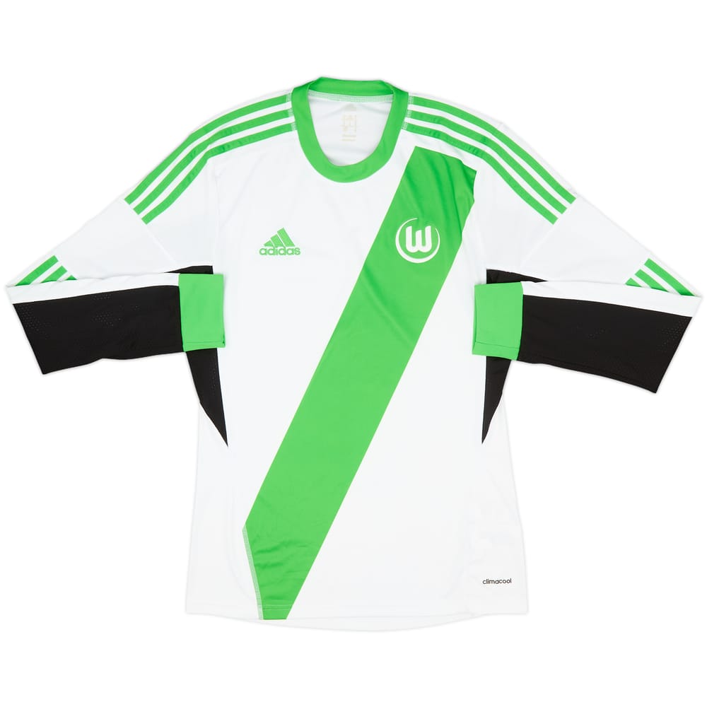 2012-13 Wolfsburg Away L/S Shirt - 9/10 - (S)