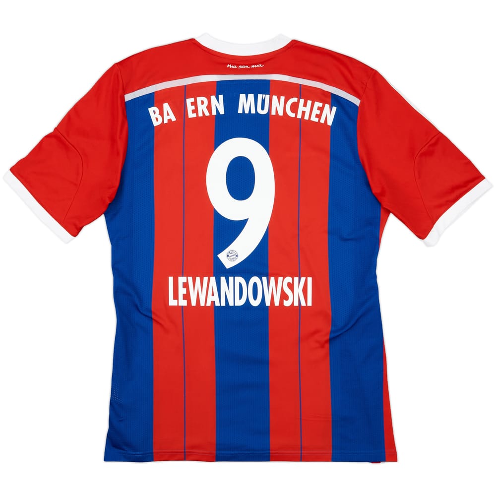2014-15 Bayern Munich Home Shirt Lewandowski #9 - 5/10 - (L)