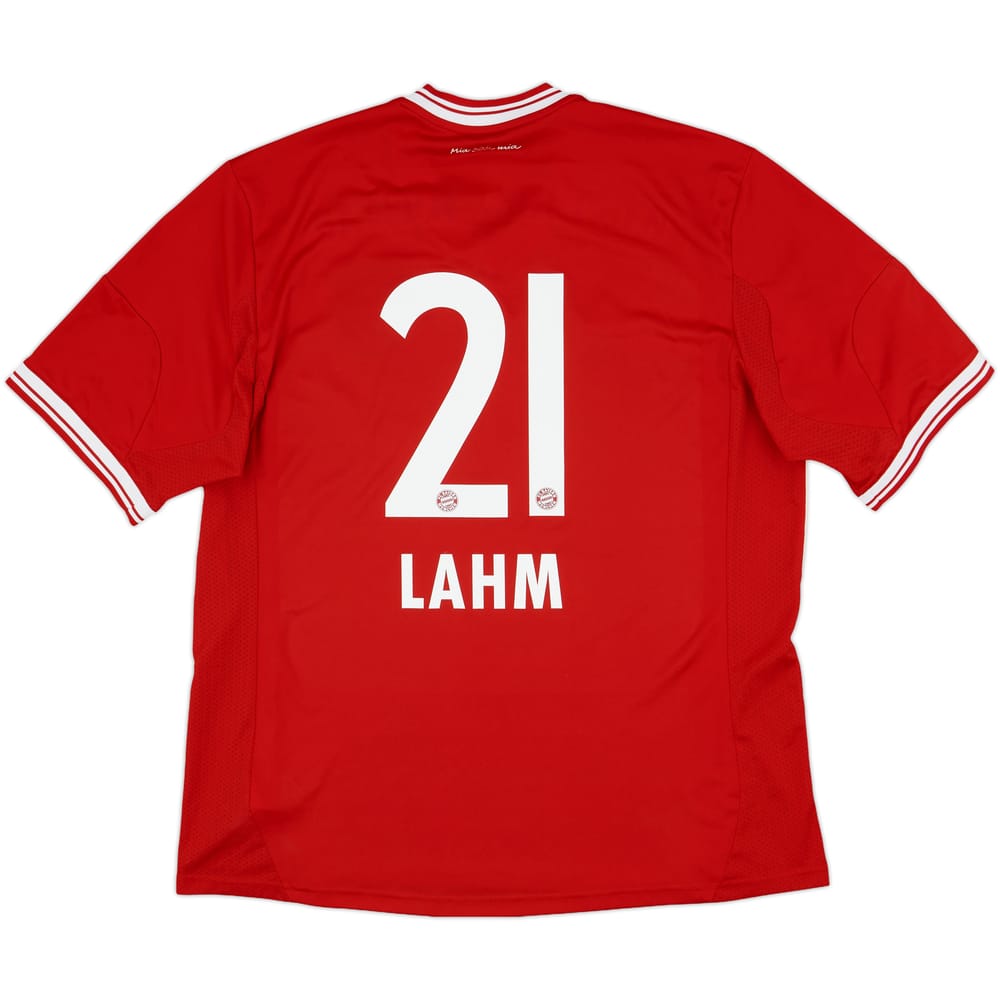 2013-14 Bayern Munich Home Shirt Lahm #21 - 4/10 - (XL)