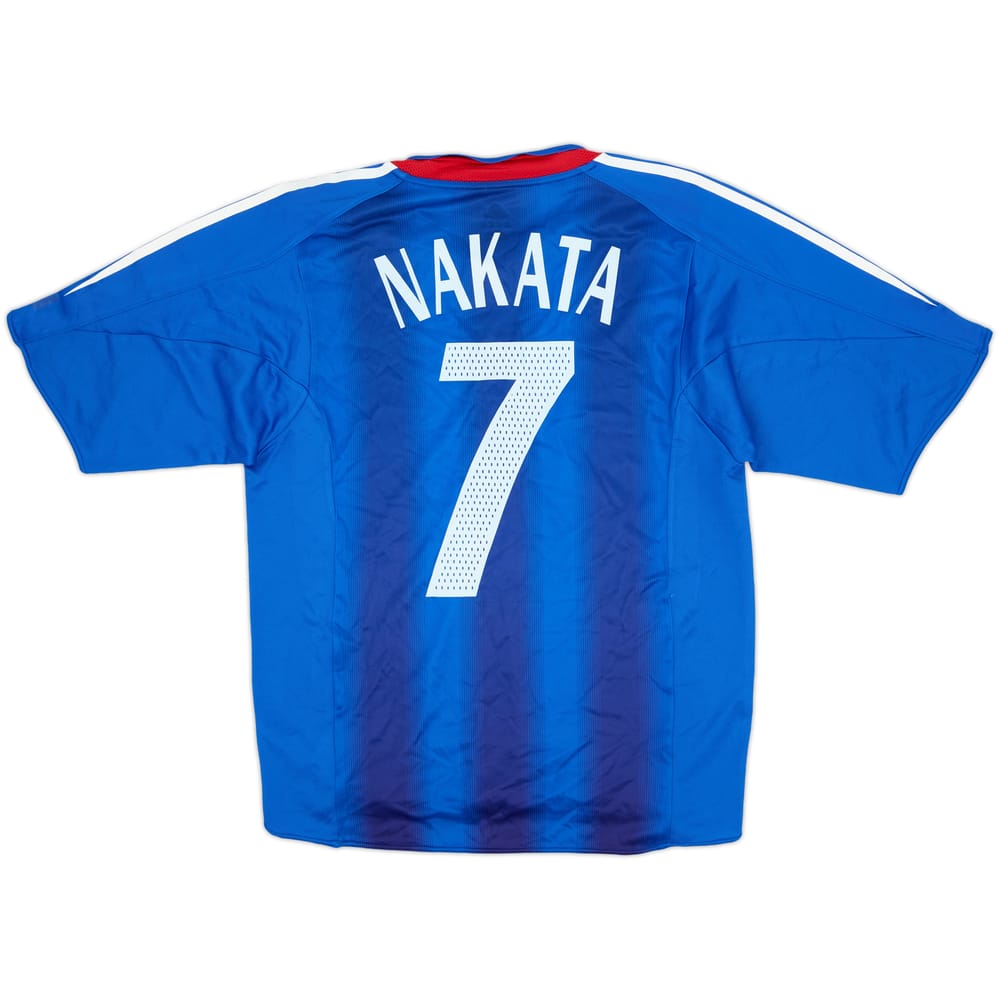 2004-06 Japan Home Shirt Nakata #7 - 5/10 - (L)