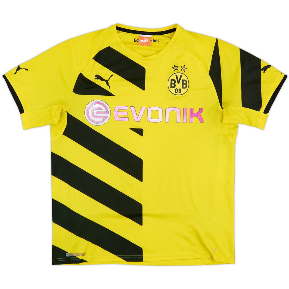 2014-15 Borussia Dortmund Home Shirt - 4/10 - (L)