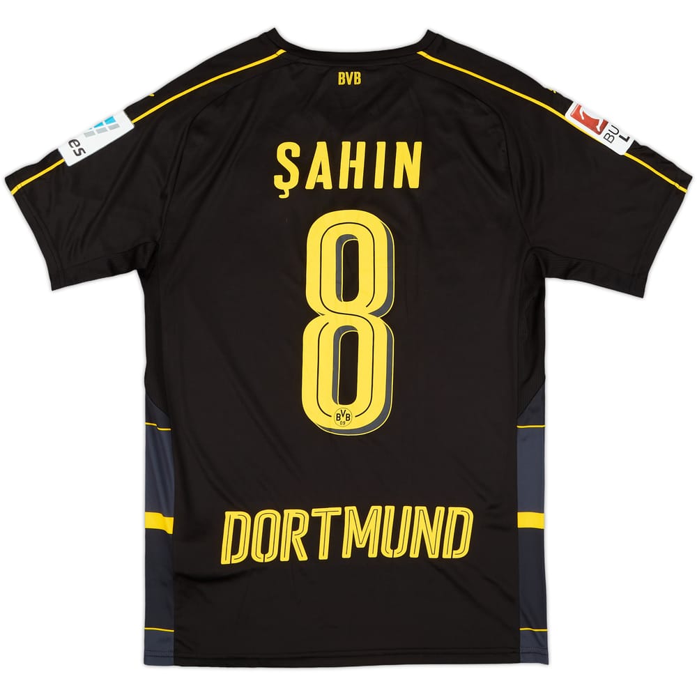 2016-17 Borussia Dortmund Away Shirt Sahin #8 - 7/10 - (S)