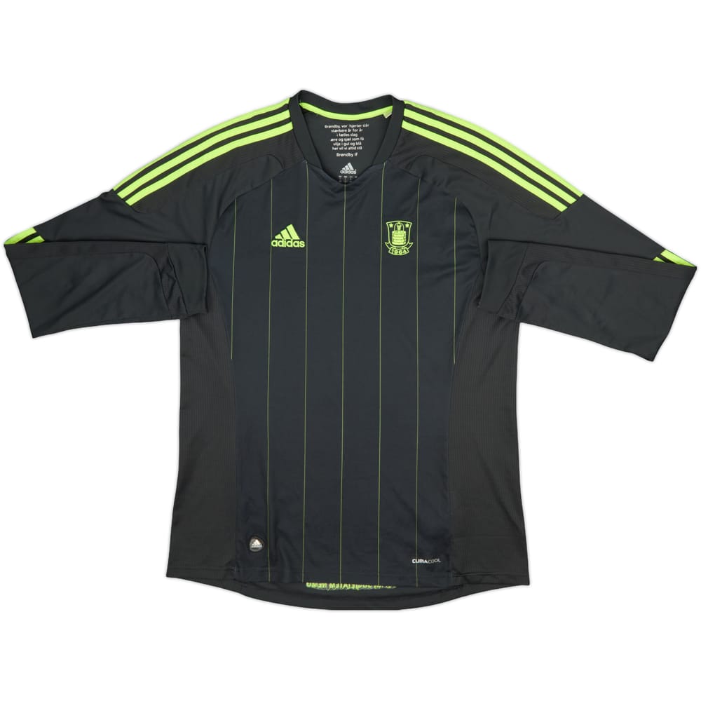 2011-12 Brondby Away L/S Shirt - 8/10 - (L)
