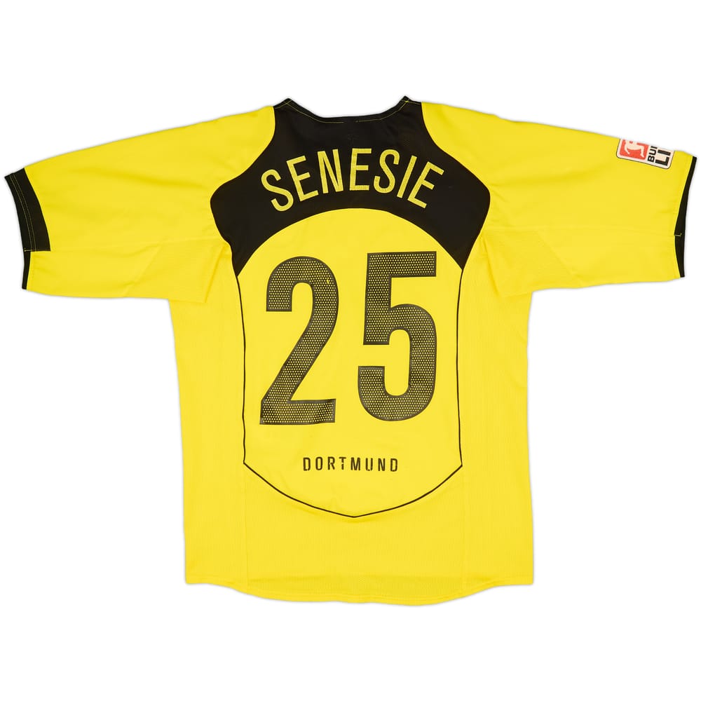 2004-05 Borussia Dortmund Home Shirt Senesie #25 - 5/10 - (M)
