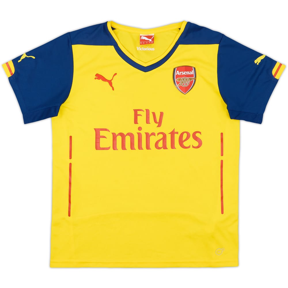 2014-15 Arsenal Away Shirt - 8/10 - (XL.Boys)