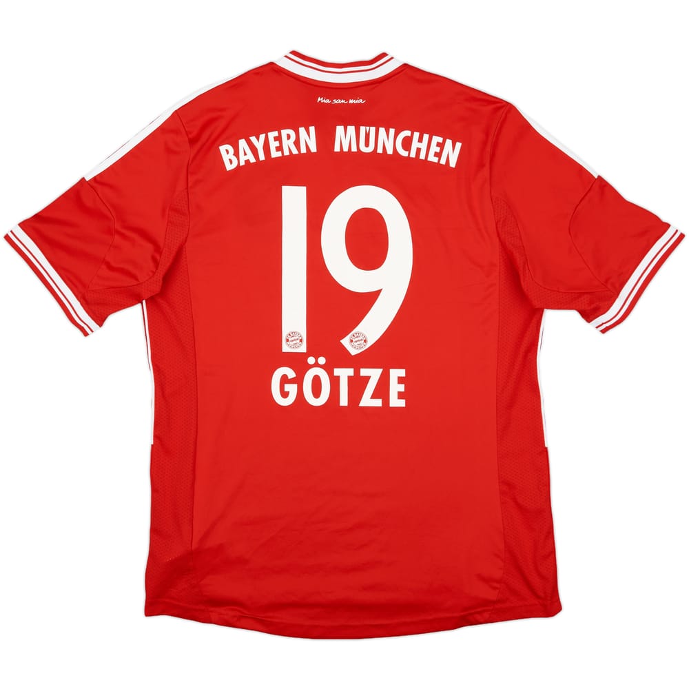 2013-14 Bayern Munich Home Shirt Gotze #19 - 6/10 - (L)