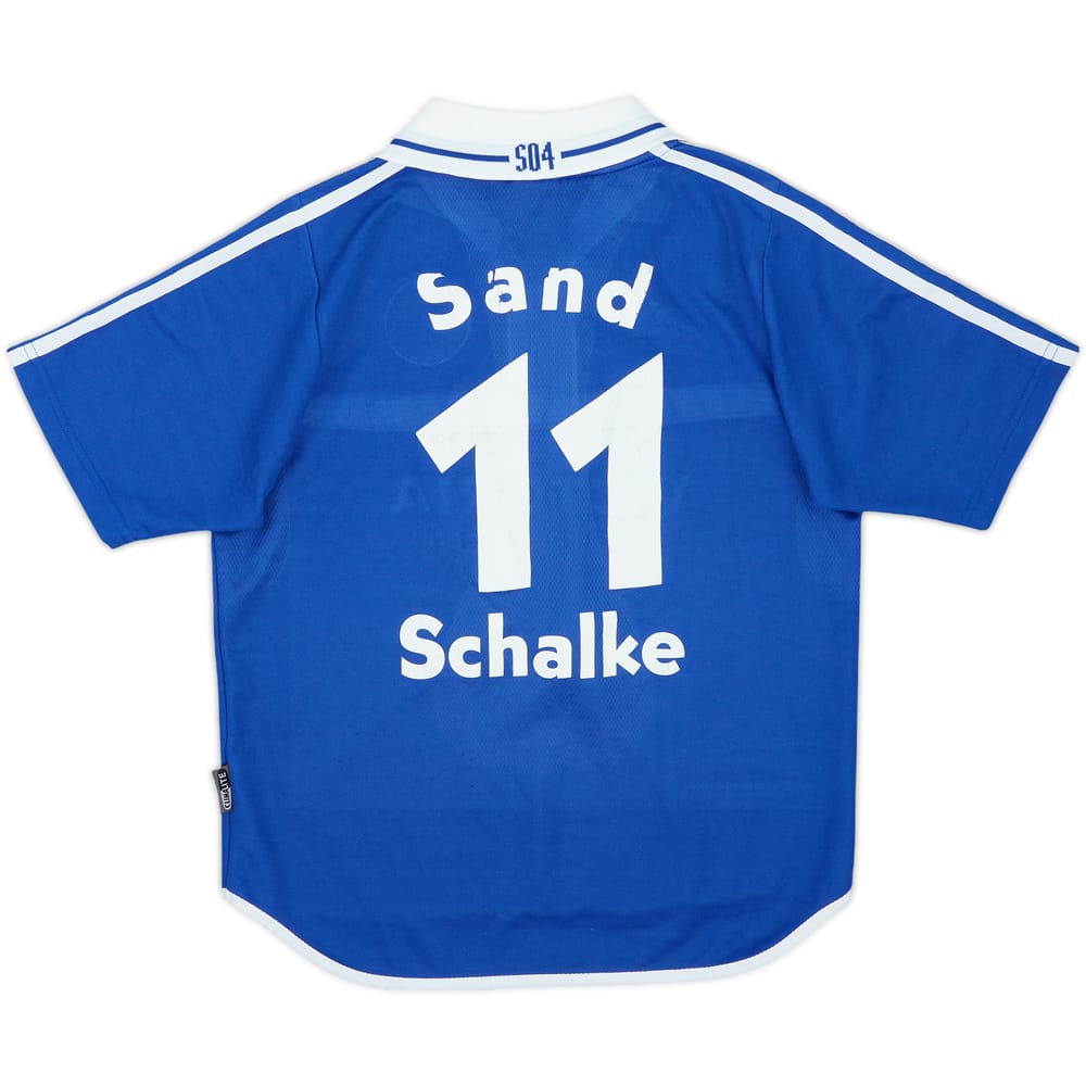 2001-02 Schalke Home Shirt Sand #11 - 5/10 - (L.Boys)