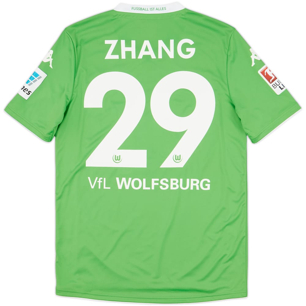 2014-15 Wolfsburg Home Shirt Zhang #29 - 10/10 - (S)