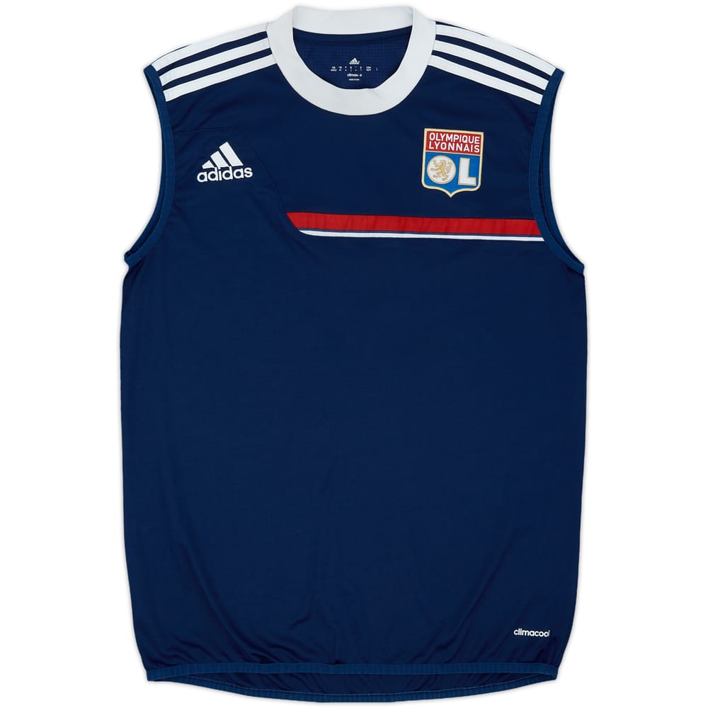 2013-14 Lyon adidas Training Vest - 9/10 - (M/L)