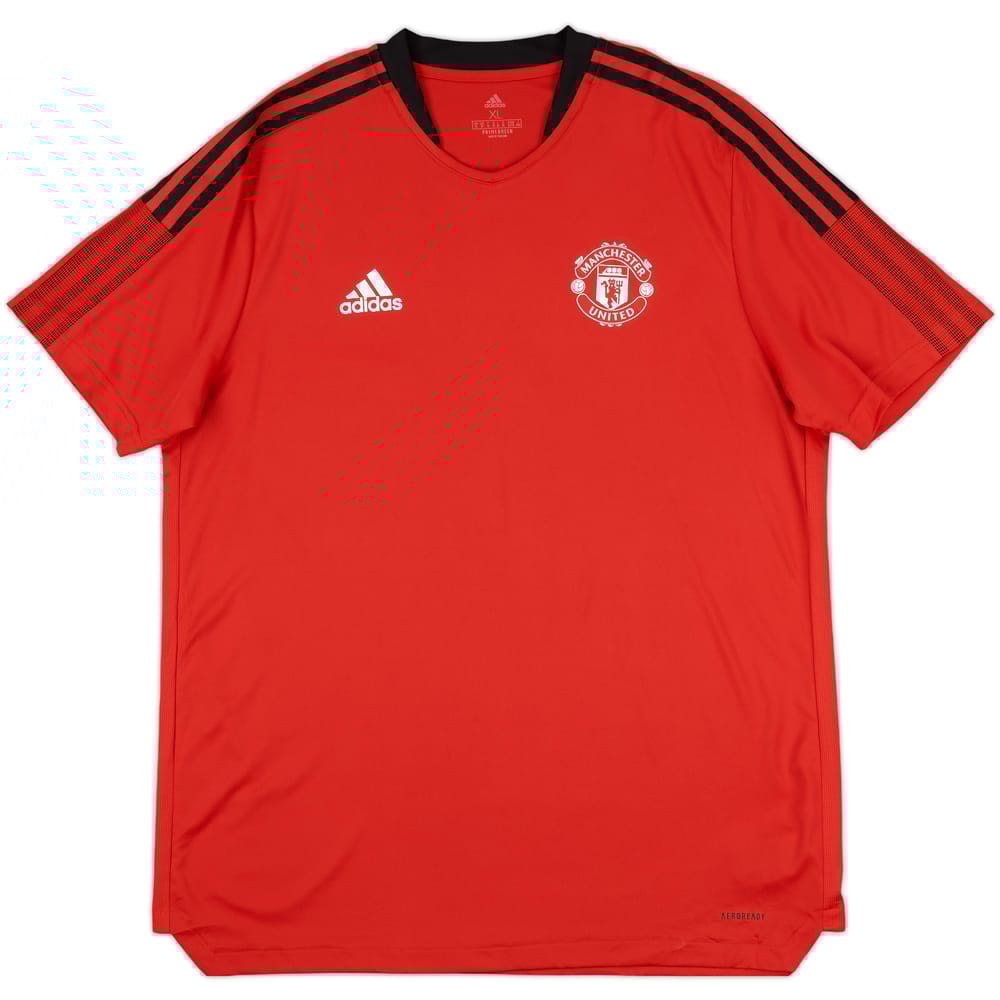 2021-22 Manchester United adidas Training Shirt - 8/10 - (XL)