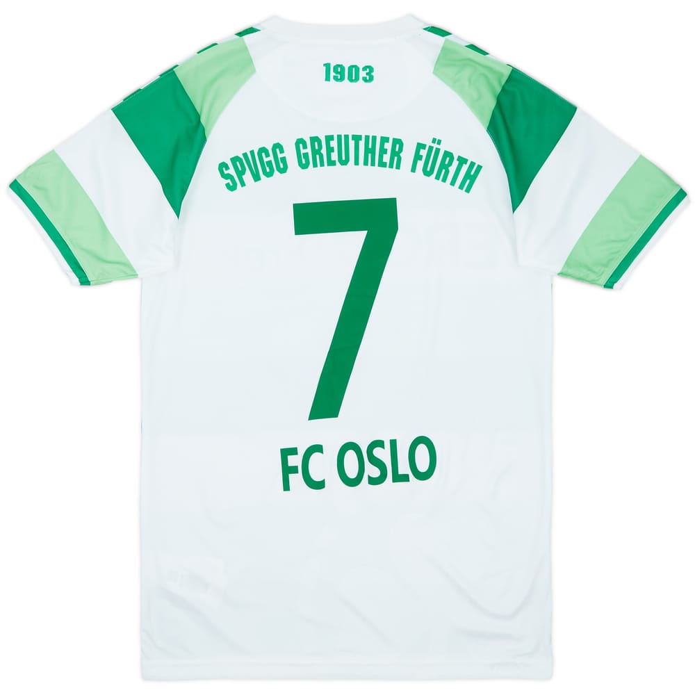 2014-16 Greuther Furth Home Shirt FC Oslo #7 - 9/10 - (S)