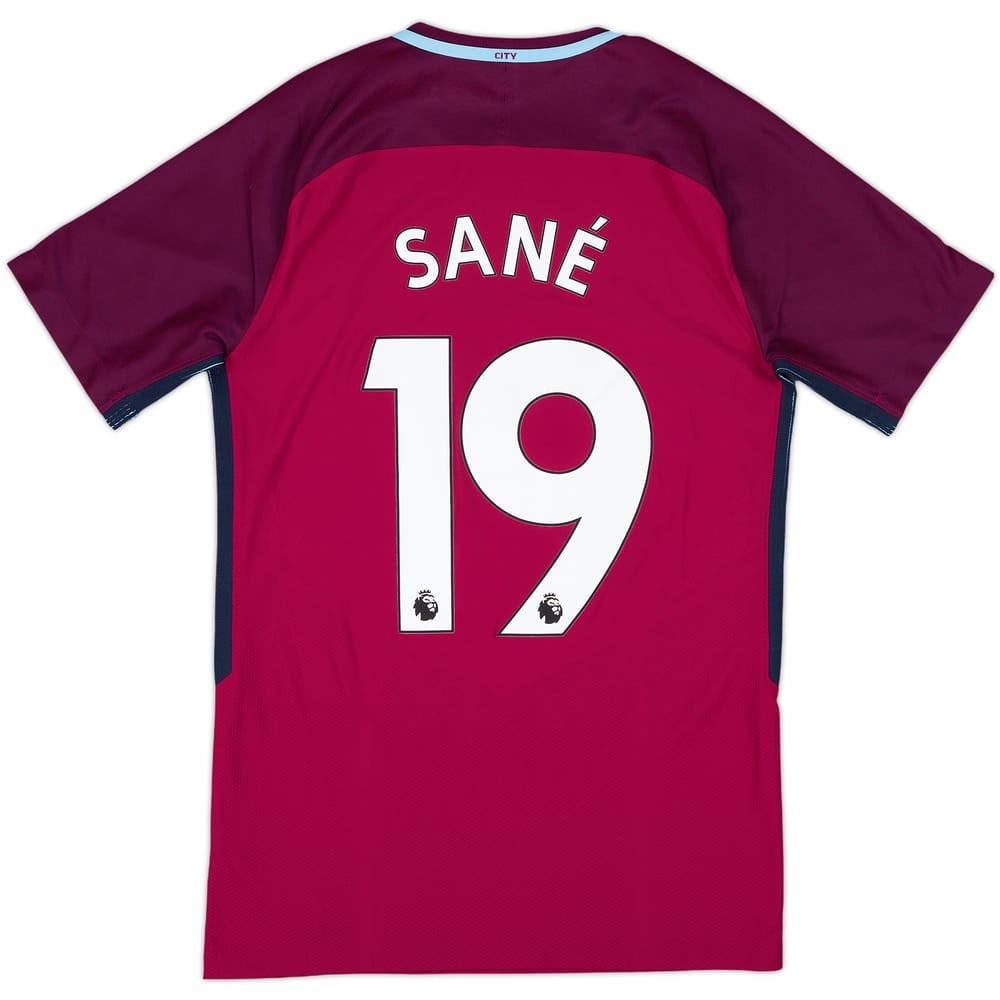 2017-18 Manchester City Authentic Away Shirt Sane #19 - 10/10 - (S)