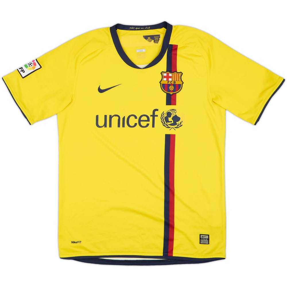 2008-10 Barcelona Away Shirt - 4/10 - (S)