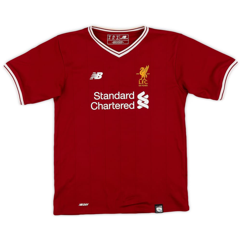 2017-18 Liverpool 125 Years Home Shirt - 6/10 - (6-7 Years)