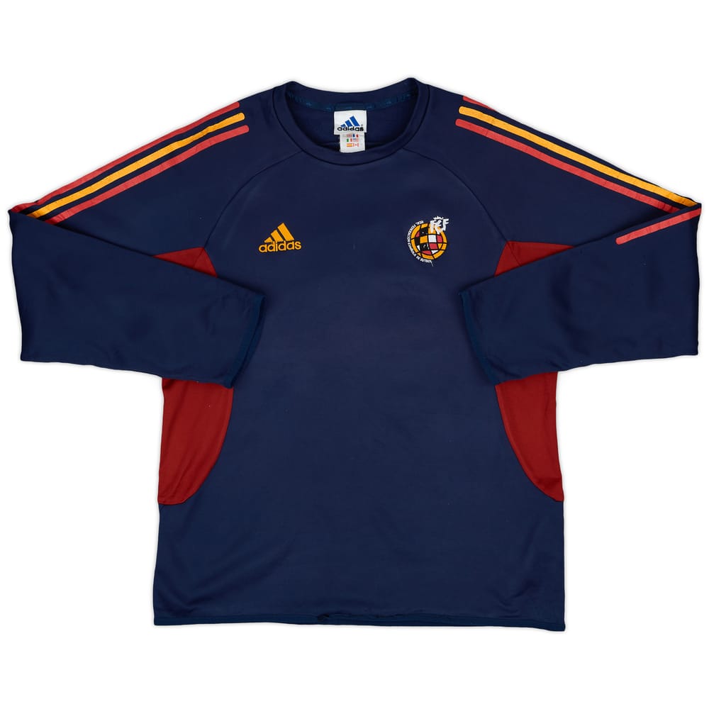 2001-02 Spain adidas Sweat Top - 6/10 - (M)