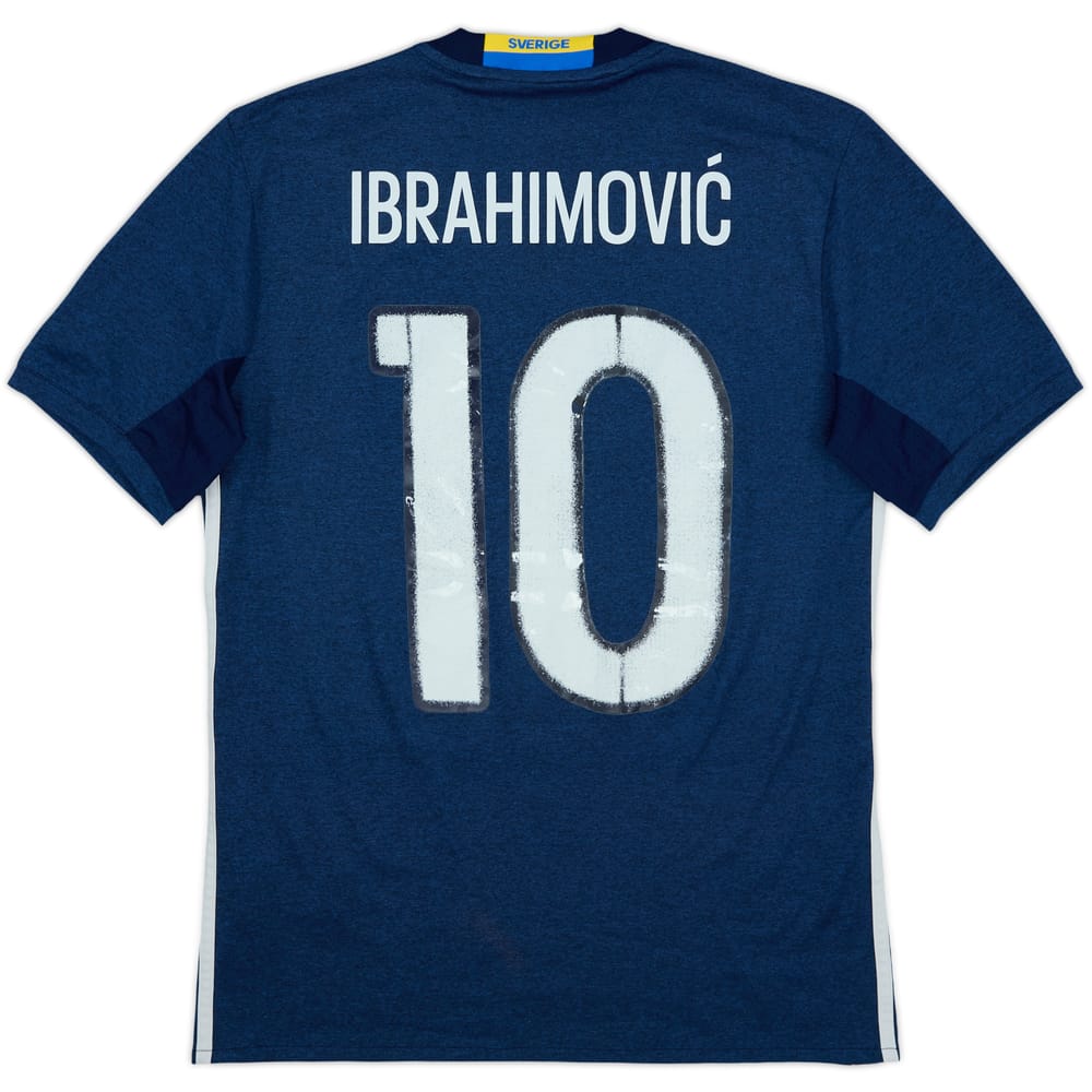 2016-17 Sweden Away Shirt Ibrahimovic #10 - 5/10 - (S)