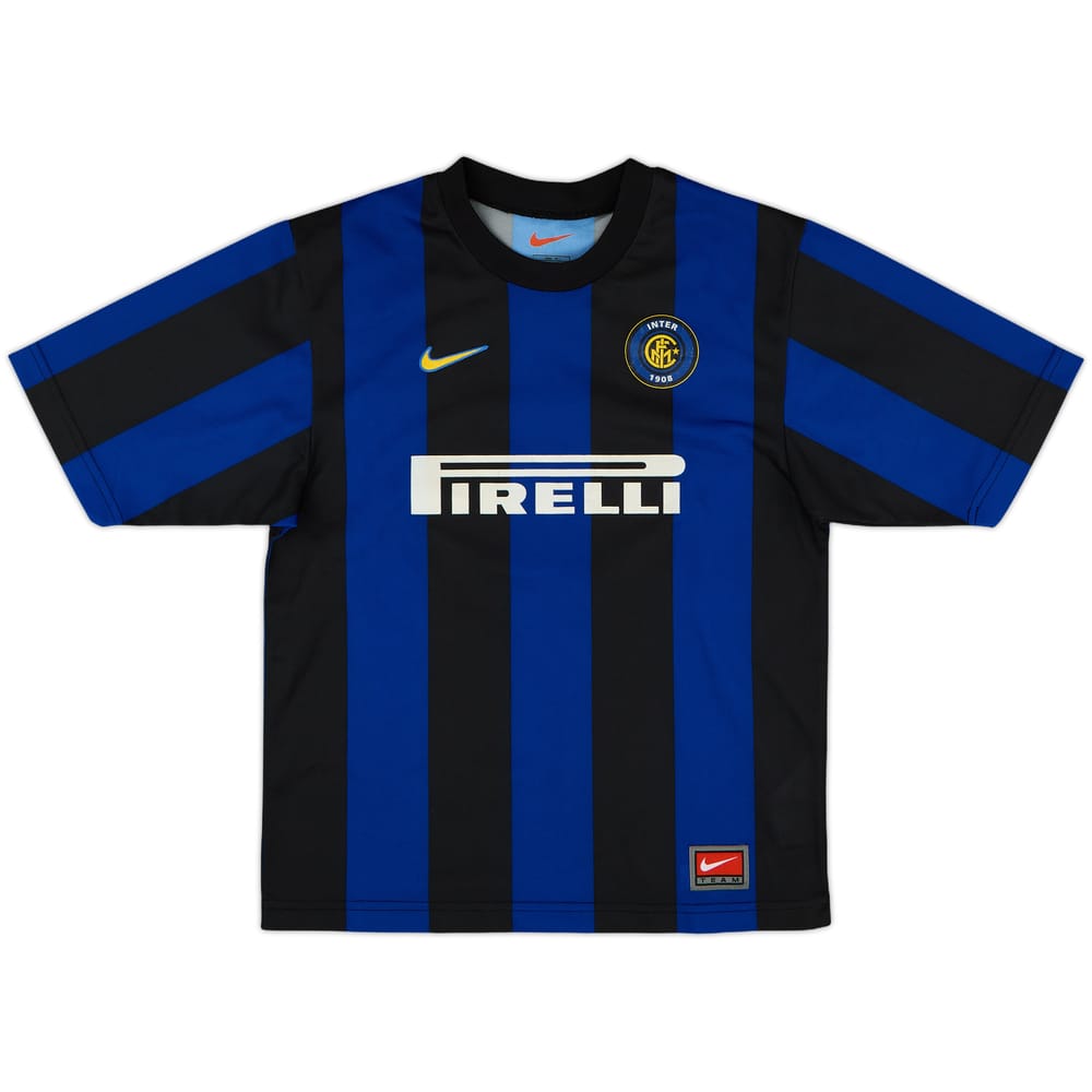 1999-00 Inter Milan Home Shirt - 7/10 - (M.Boys)
