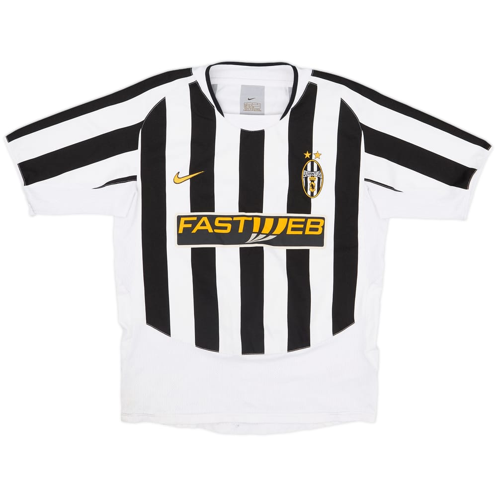 2003-04 Juventus Home Shirt - 5/10 - (L.Boys)