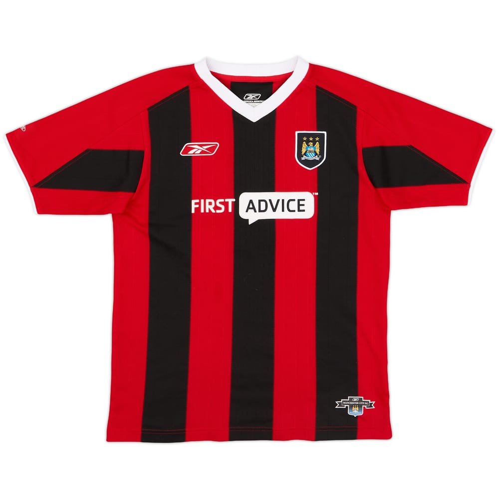2003-04 Manchester City Away Shirt - 9/10 - (L.Boys)