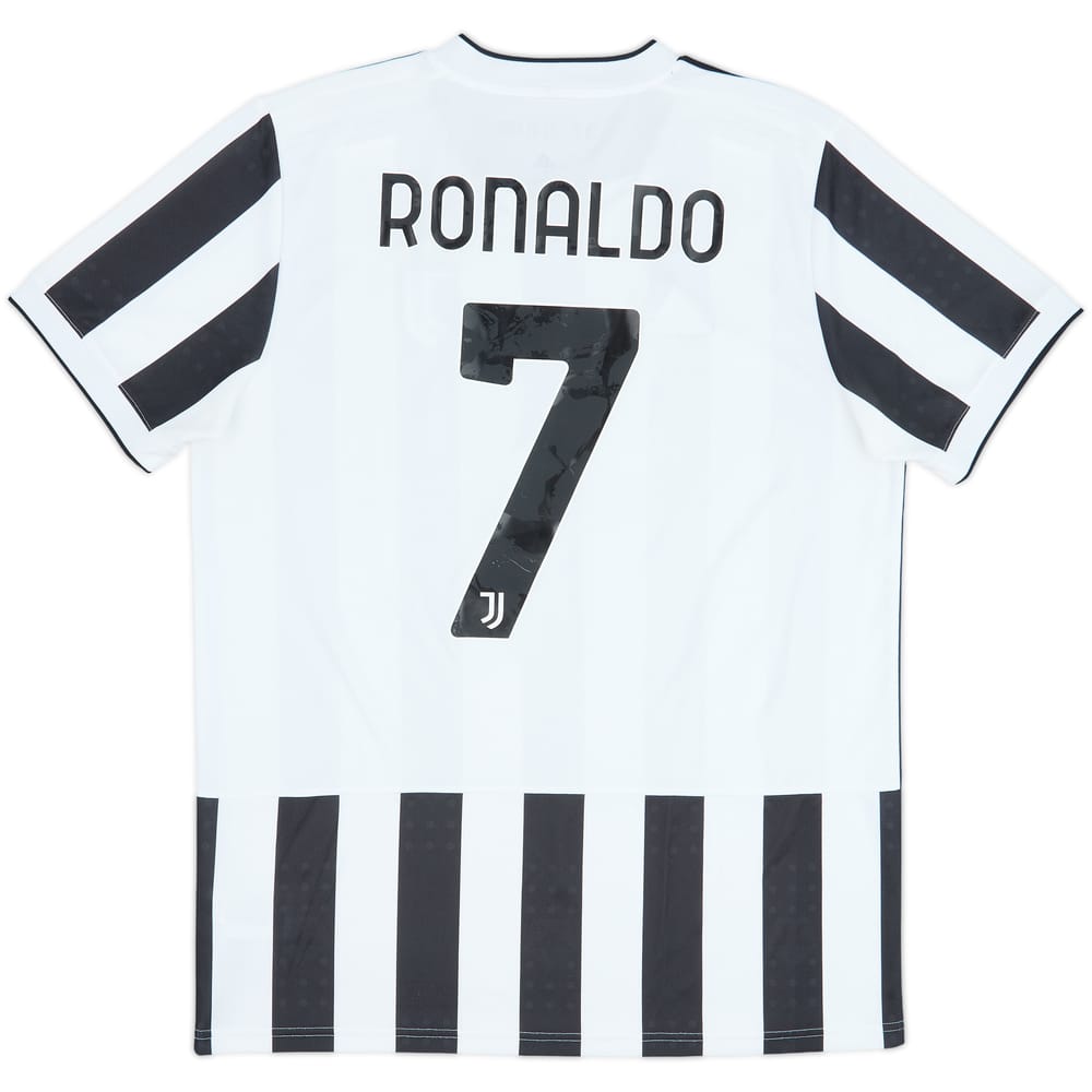 2021-22 Juventus Home Shirt Ronaldo #7 - 9/10 - (L)