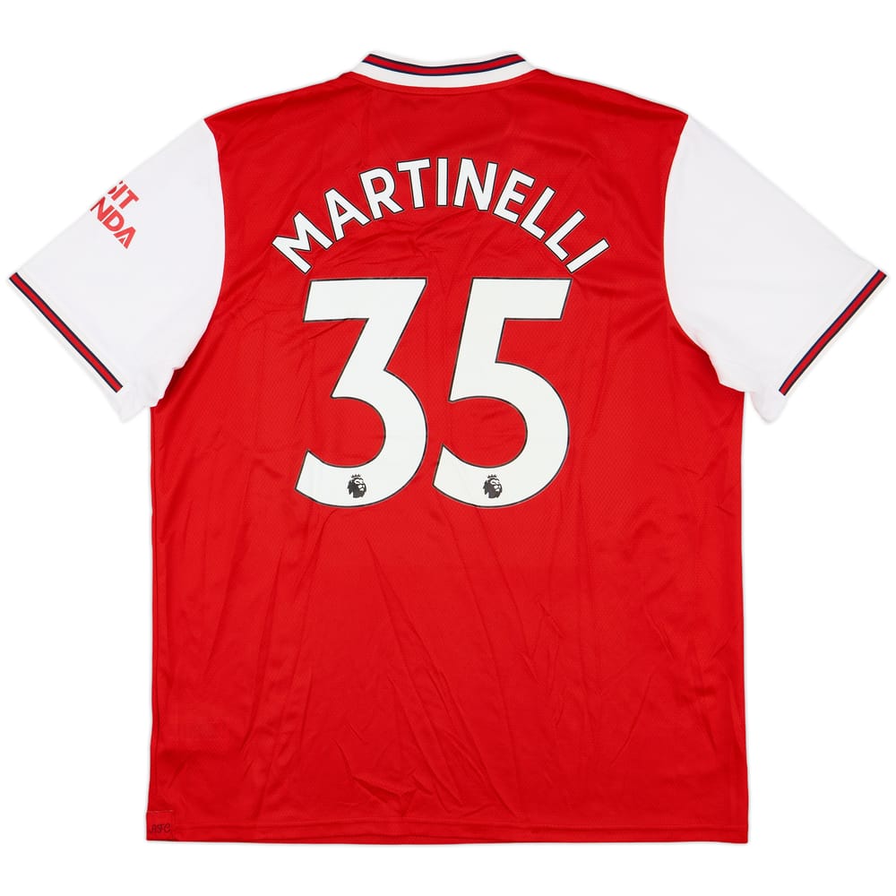 2019-20 Arsenal Home Shirt Martinelli #35 - 8/10 - (XL)