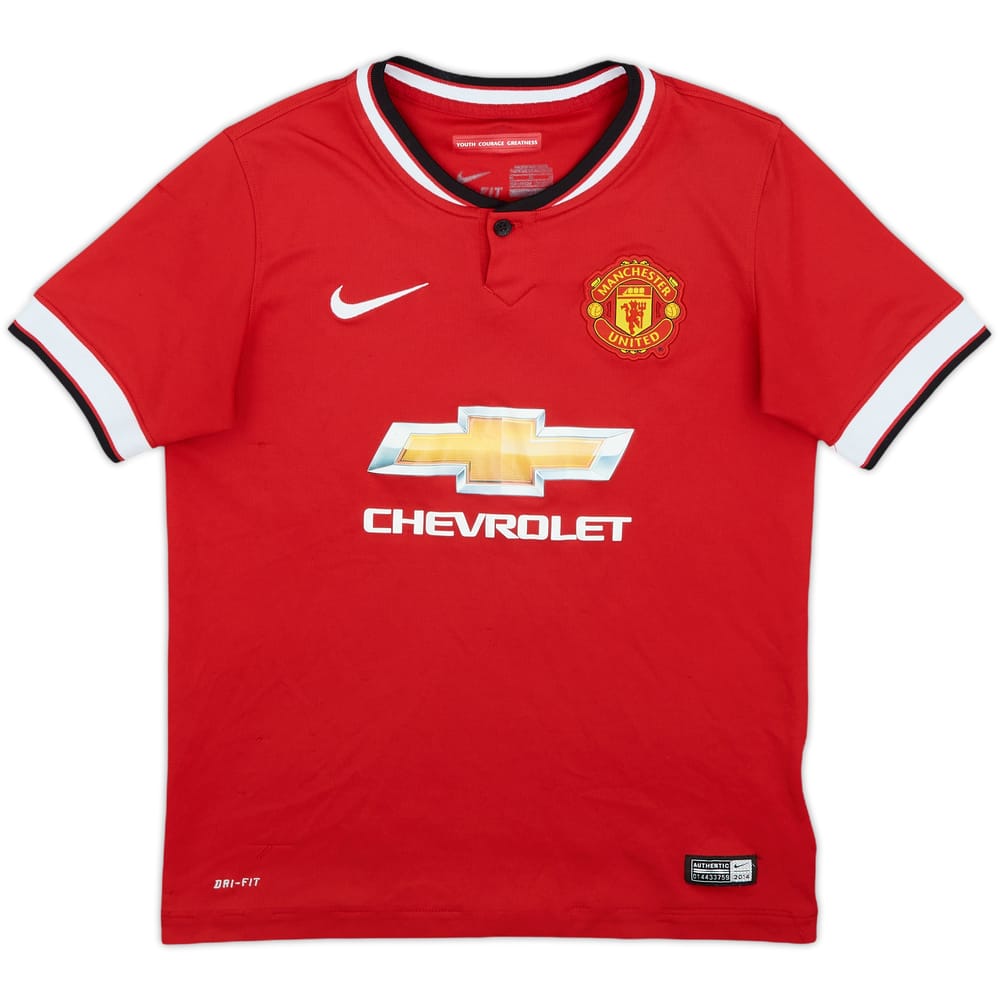 2014-15 Manchester United Home Shirt - 5/10 - (M.Boys)