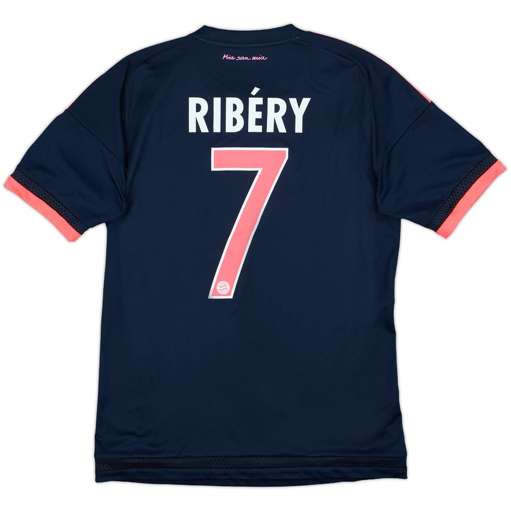 2015-16 Bayern Munich Third Shirt Ribery #7 - 9/10 - (S)