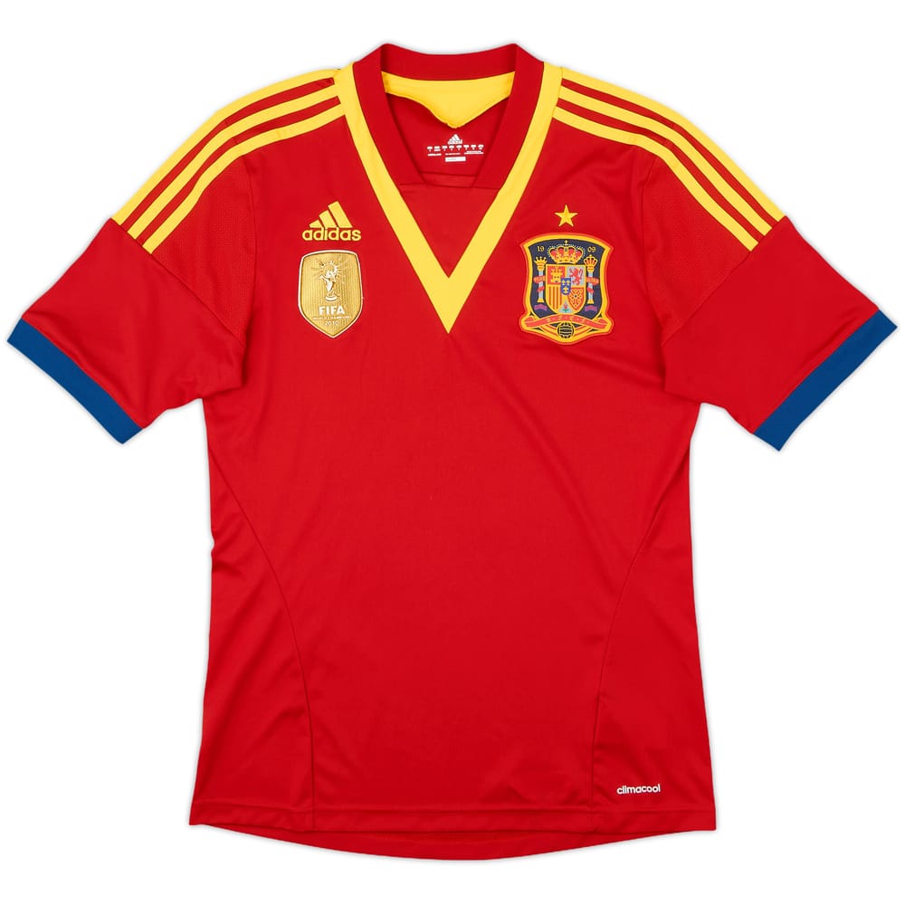 2011-12 Spain Home Shirt - 8/10 - (S)