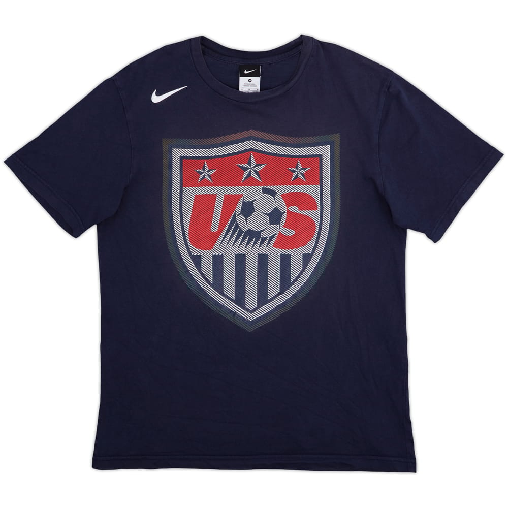 2010-11 USA Nike Cotton Tee - 8/10 - (M)