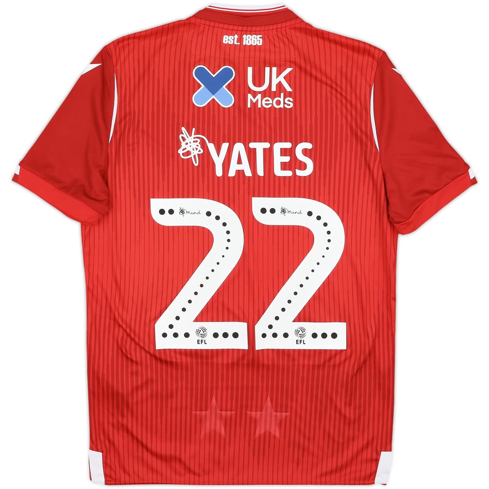2019-20 Nottingham Forest Home Shirt Yates #22 - 10/10 - (S)