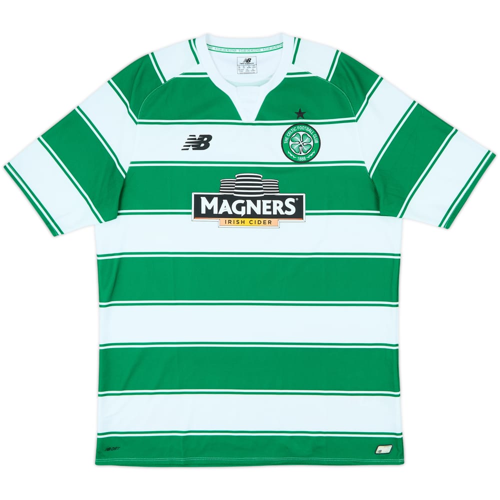 2015-16 Celtic Home Shirt - 10/10 - (XL)
