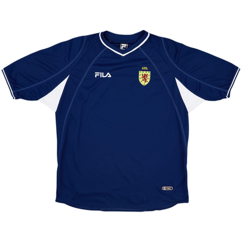 2000-02 Scotland Home Shirt - 8/10 - (L)
