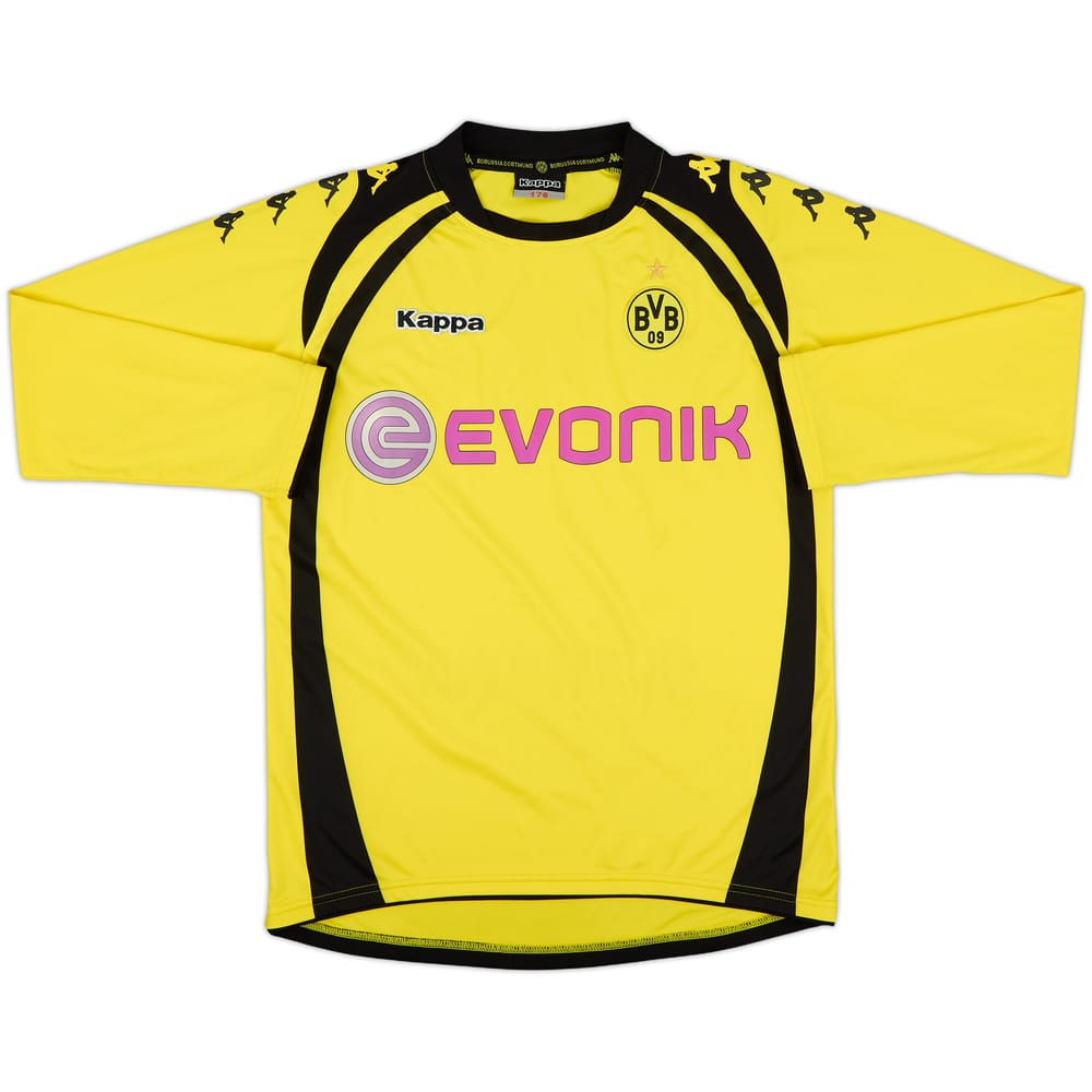 2009-10 Borussia Dortmund Home L/S Shirt - 8/10 - (XL.Boys)