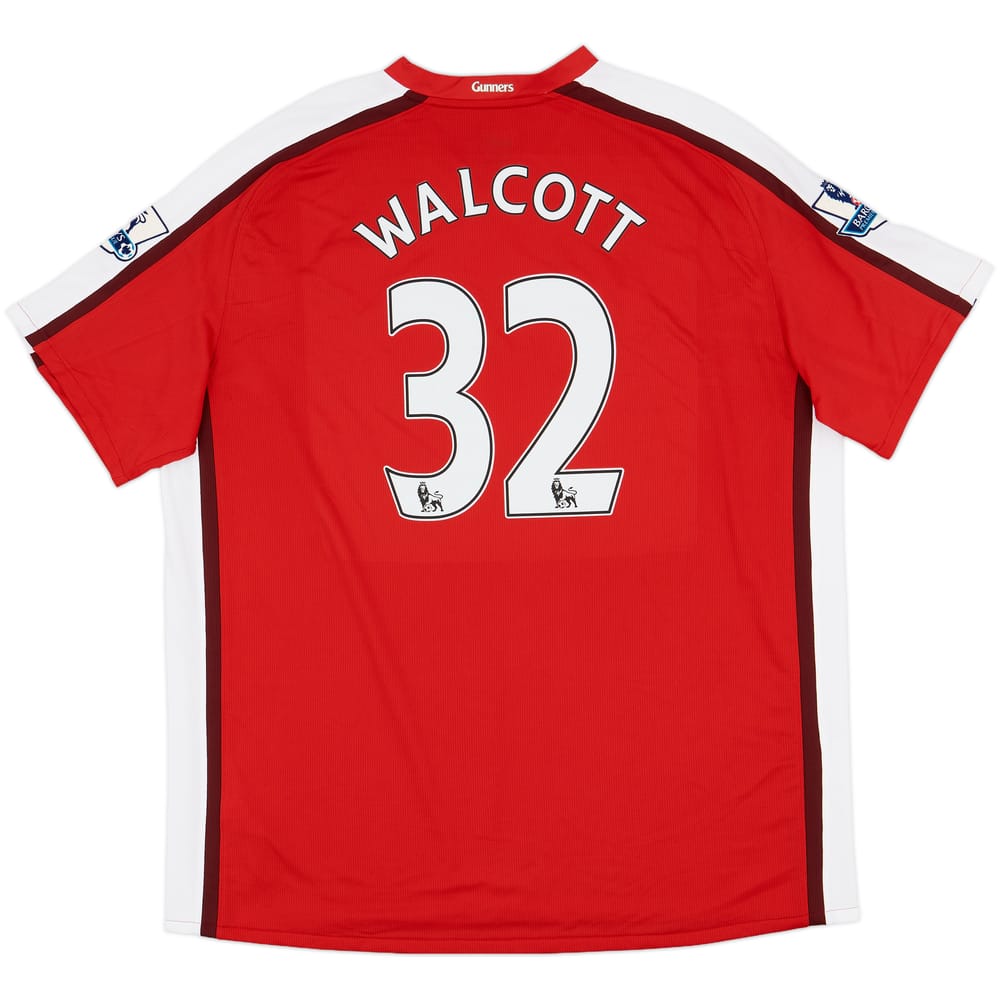 2008-10 Arsenal Home Shirt Walcott #14 - 8/10 - (XXL)