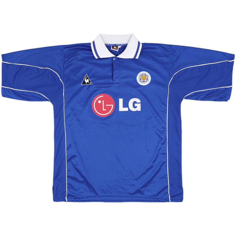 2001-02 Leicester Home Shirt - 8/10 - (XL)