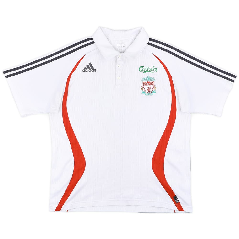 2006-07 Liverpool adidas Polo Shirt - 7/10 - (XXL)