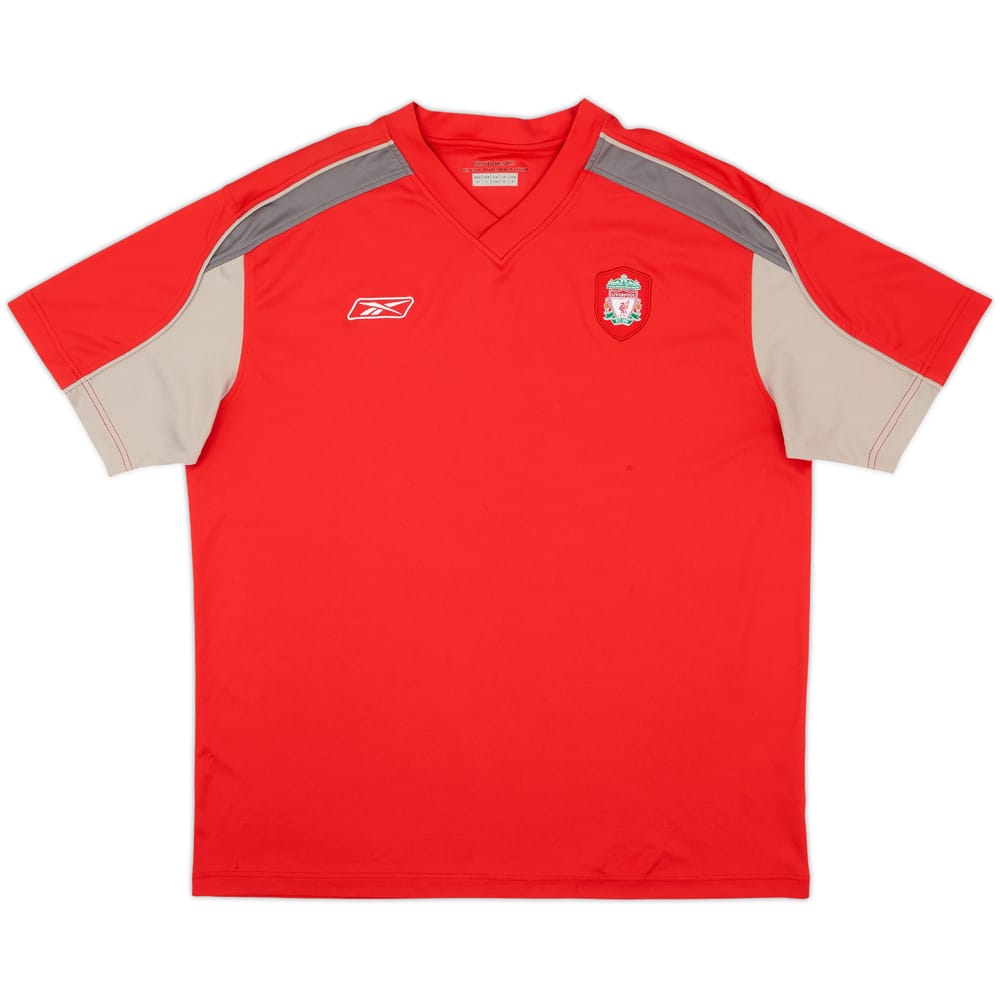 2002-03 Liverpool Reebok Training Shirt - 8/10 - (L)