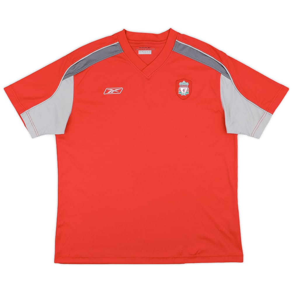 2002-03 Liverpool Reebok Training Shirt - 9/10 - (M)