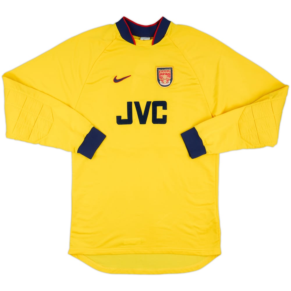 1997-98 Arsenal Match Issue GK Shirt #13