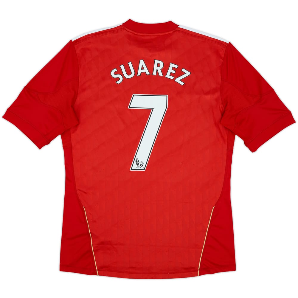 2010-12 Liverpool Home Shirt Suarez #7 - 5/10 - (L)