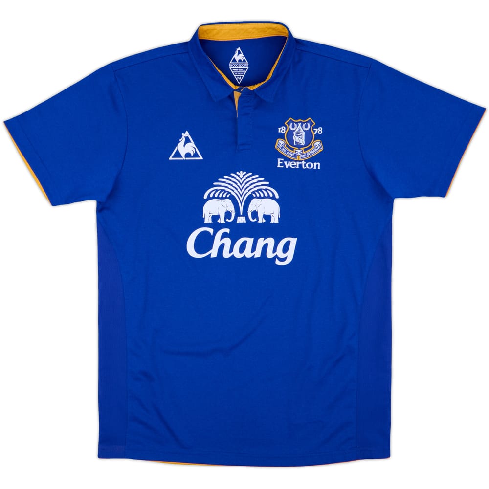 2011-12 Everton Home Shirt #6 - 7/10 - (M)