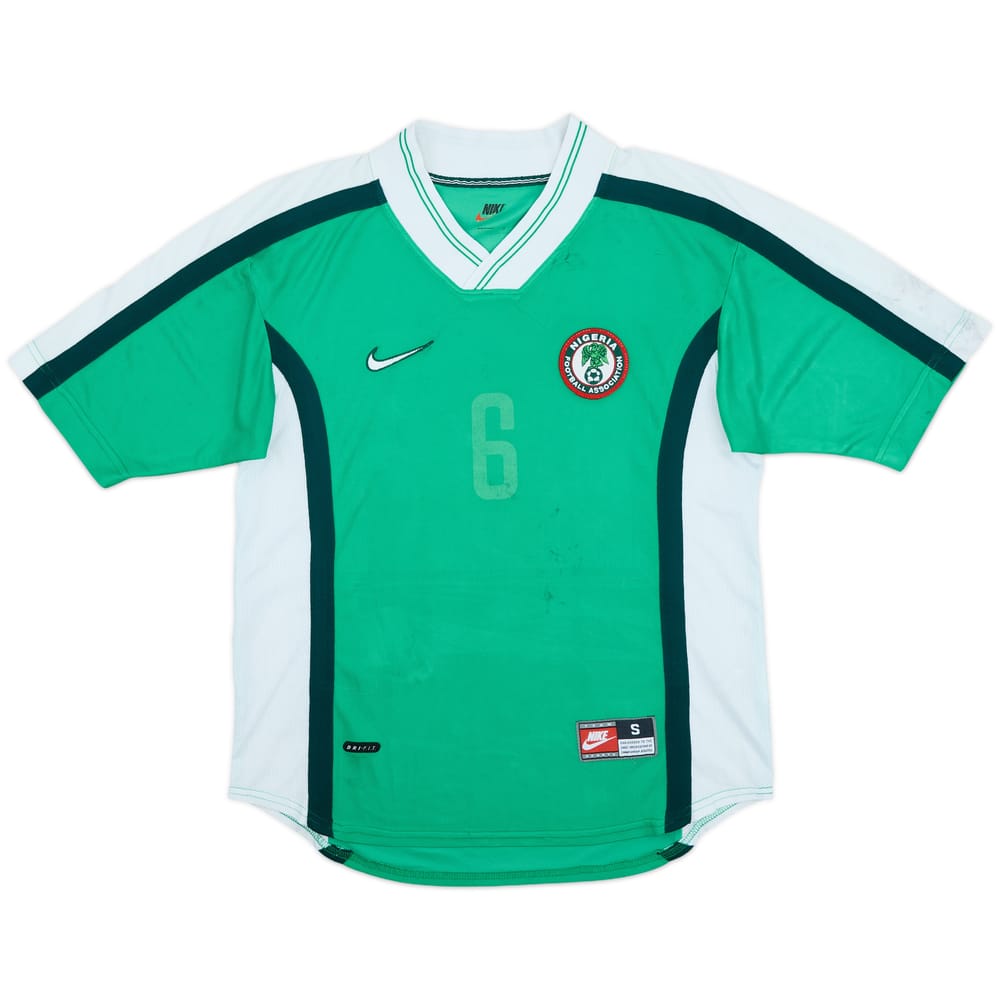 1998-00 Nigeria Home Shirt - 4/10 - (S)