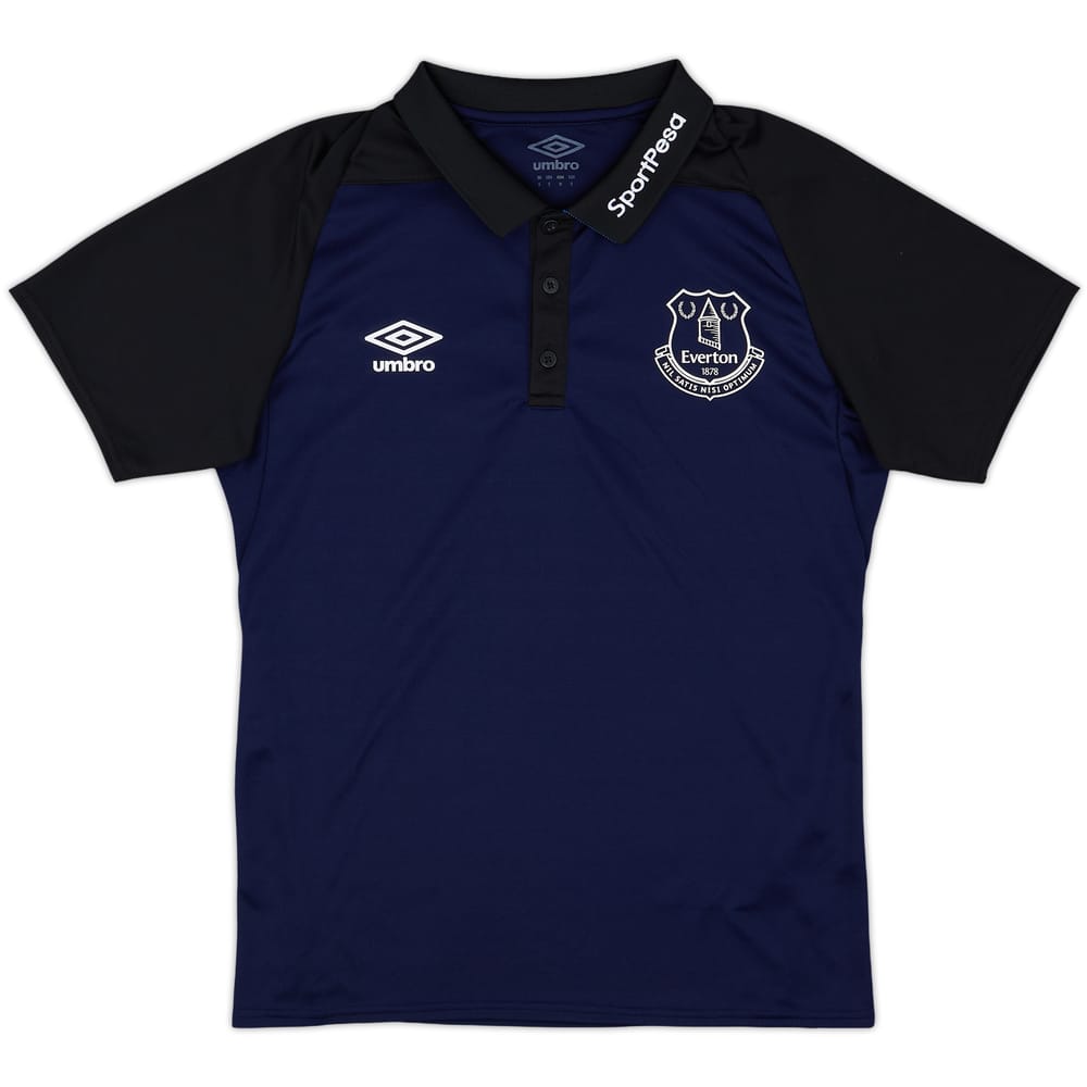 2017-18 Everton Umbro Polo Shirt - 10/10 - (S)