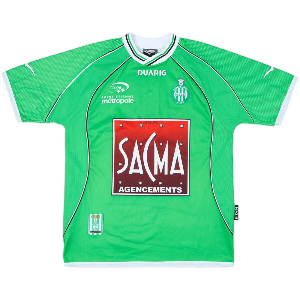 2003-04 Saint Etienne Home Shirt - 8/10 - (M)