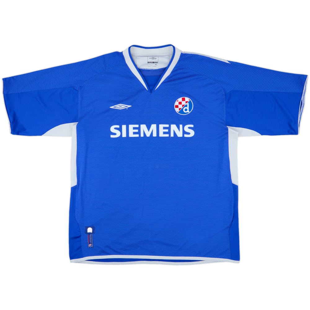 2006-07 Dinamo Zagreb Player Issue Home Shirt - 7/10 - (XXL)