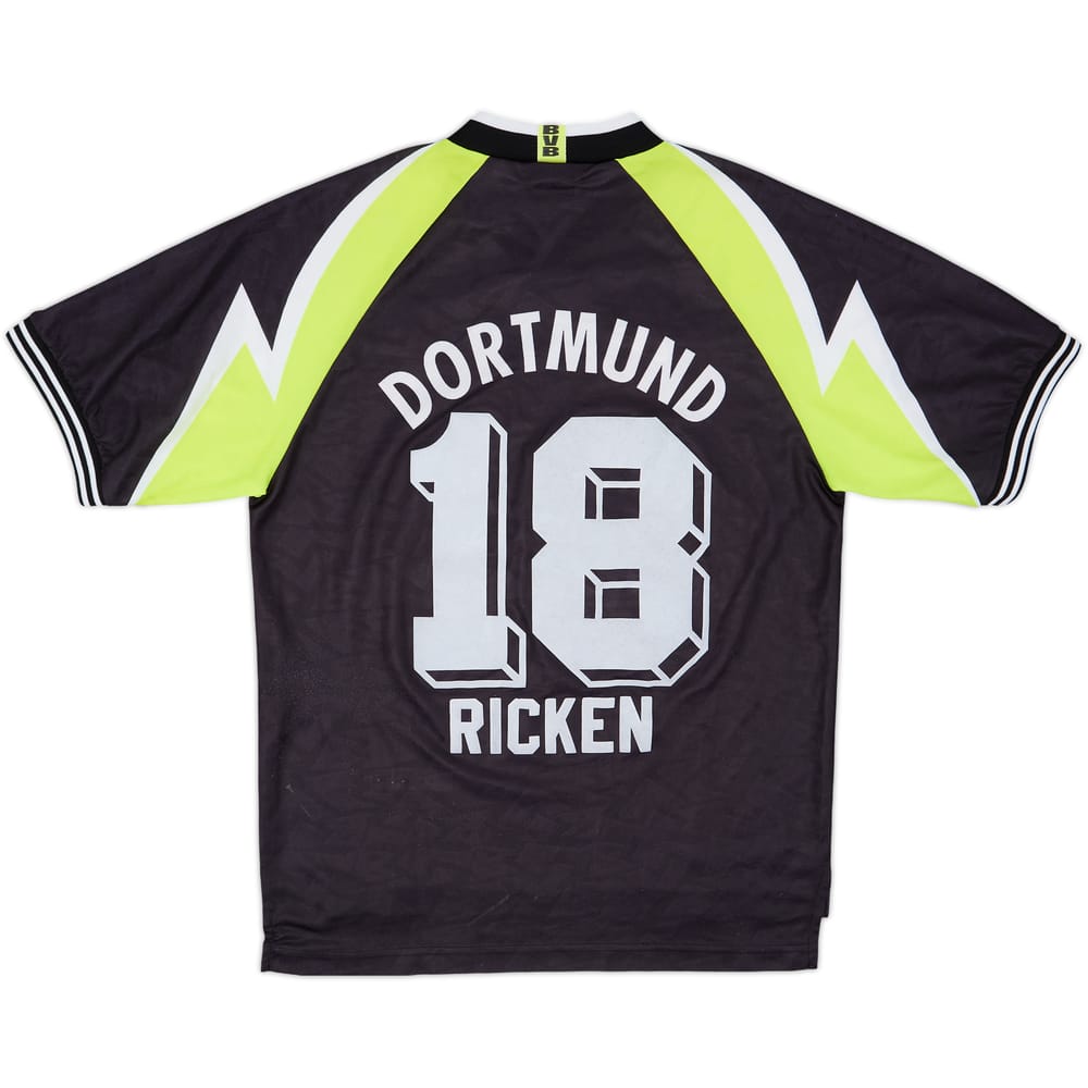 1995-96 Borussia Dortmund Away Shirt Ricken #18 - 4/10 - (M)
