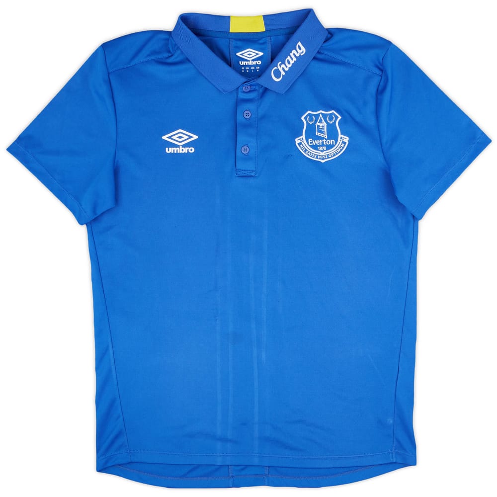 2018-19 Everton Umbro Polo Shirt - 7/10 - (M)