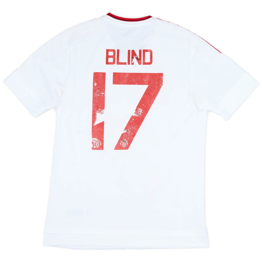 2015-16 Manchester United Away Shirt Blind #17 - 4/10 - (M)